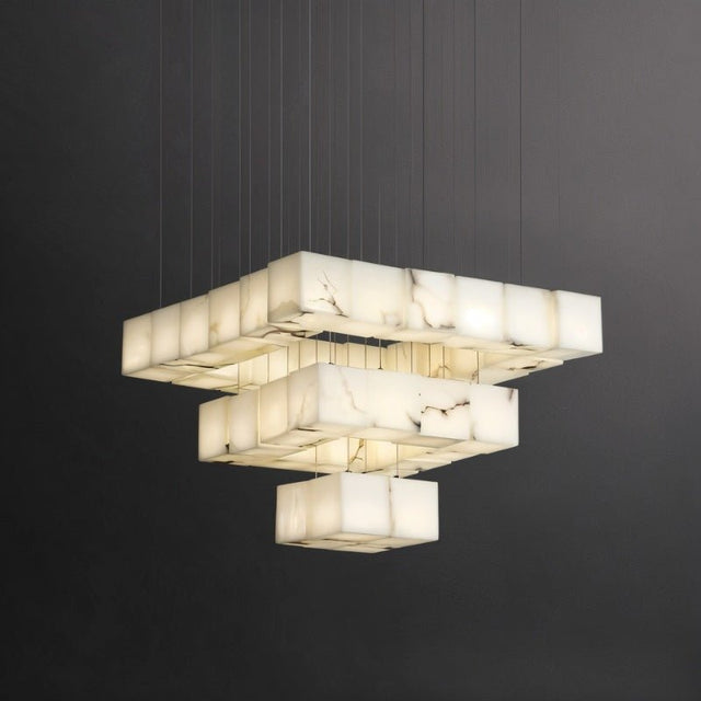 Ikat Chandelier