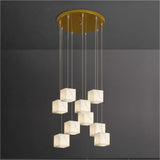 Ikat Chandelier