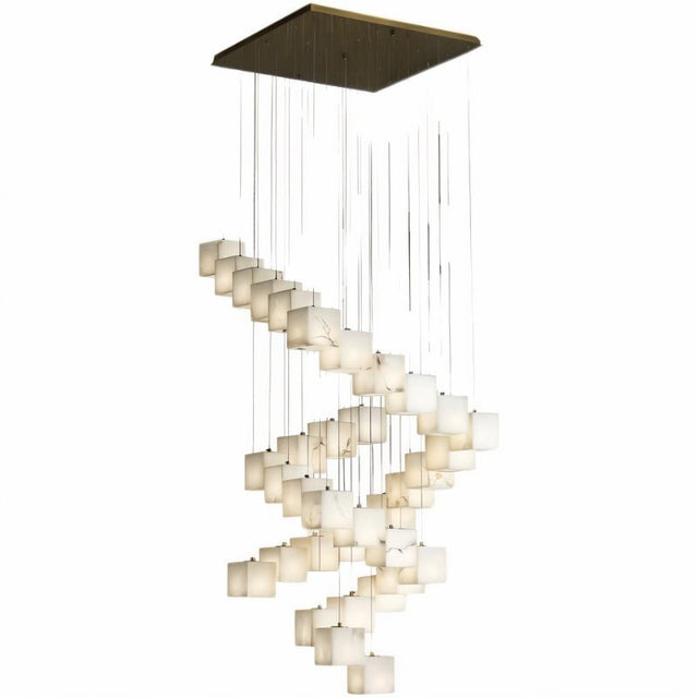 Ikat Chandelier