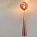 Ignatius Floor Lamp - Rose gold - 18.9" x 61" / 48cm x 155cm - Level Decor