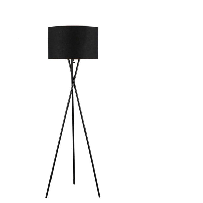 Rafaela Floor Lamp - Black / Warm Light / 17.7" x 62.5" / 45cm x 159cm - Level Decor