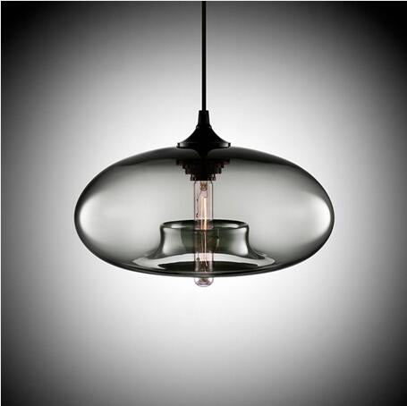 Elena Pendant Light - Gray / 5.9" x 11" / 15cm x 28cm - Level Decor