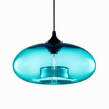 Elena Pendant Light - Light Blue / 5.9" x 11" / 15cm x 28cm - Level Decor