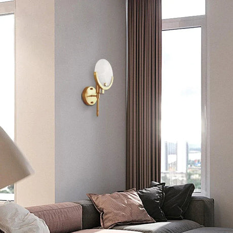 Luxe Alabaster Wall Lamp