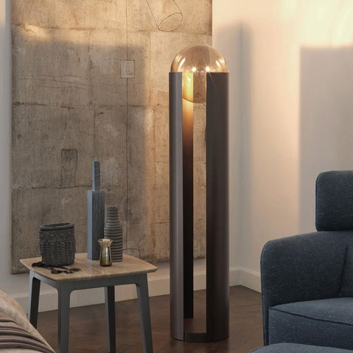 Henrik Floor Lamp - Transparent / 9.8" x 56.3" / 25cm x 143cm - Level Decor
