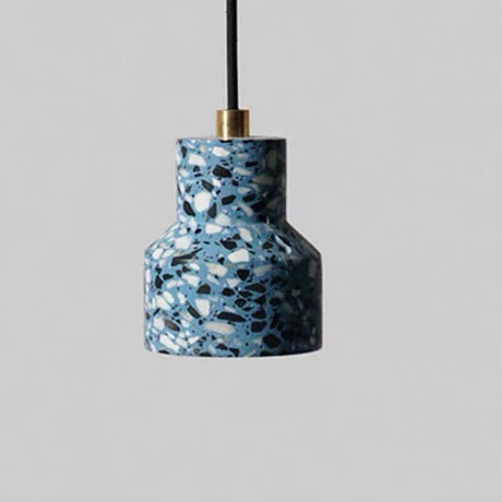 Lucas Pendant Light - Blue / 4W (Max 100W) / 3.4" x 4.1" / 9.6cm x 10.4cm - Level Decor
