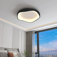 Luciana Ceiling Light - Irregular - Black - 16.5"W x 16.5"D x 3.6"H / 27W / With Remote - Level Decor