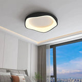 Luciana Ceiling Light - Irregular - Black - 16.5"W x 16.5"D x 3.6"H / 27W / With Remote - Level Decor