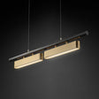 Elara Chandelier - 2 Heads - 39.4" / 100cm - 36W - Level Decor