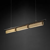 Elara Chandelier - 3 Heads - 55" / 140cm - 54W - Level Decor