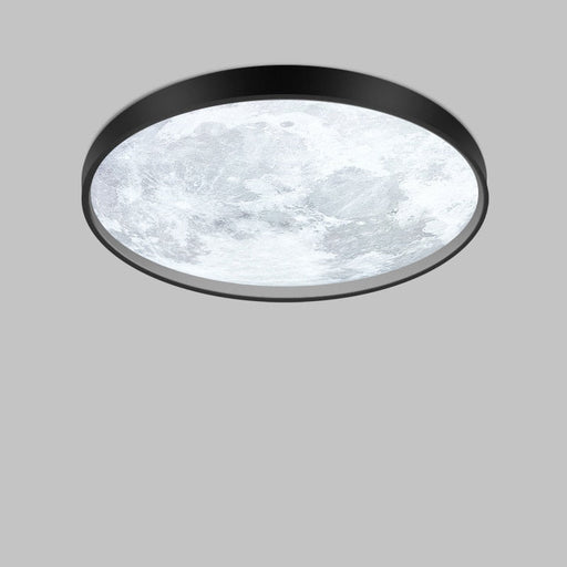 Lunaire Ceiling Light - Black Border - 9.8" / 25cm - 18W - White Light - Level Decor