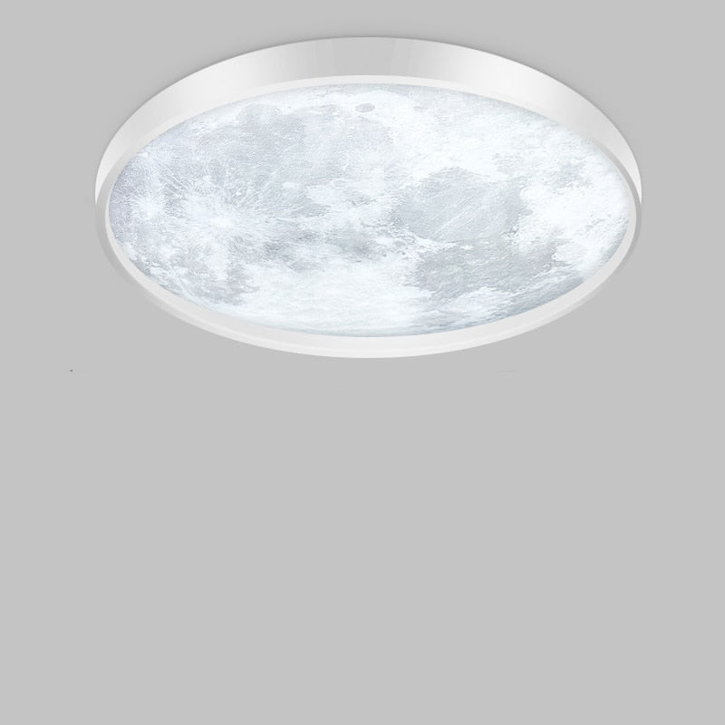 Lunaire Ceiling Light - White Border - 9.8