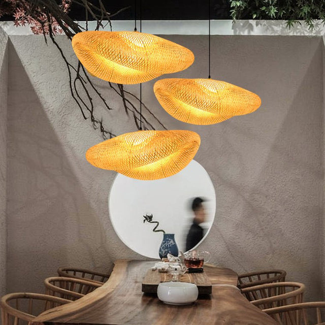 Nest Rattan Pendant Light