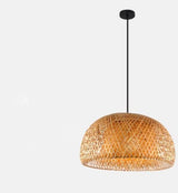 Speka Rattan Pendant Light - F - 13.8" x 8.3" / 35cm x 21cm - Level Decor