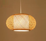Speka Rattan Pendant Light - B - 15.7" x 7.9" / 40cm x 20cm - Level Decor
