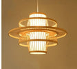 Speka Rattan Pendant Light - D - 17.7" x 15.7" / 45cm x 40cm - Level Decor