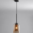 Vestigo Pendant Light - Amber / 5.9" x 8.7" / 15cm x 22cm - Level Decor