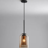 Vestigo Pendant Light - Amber / 5.9" x 8.7" / 15cm x 22cm - Level Decor
