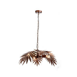 Tropicana Chandelier - Three Leaves - Hanging - 25.6" x 11.8" / 65cm x 30cm - Level Decor