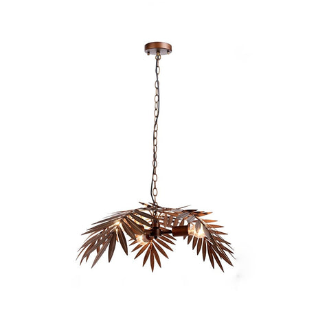 Tropicana Chandelier - Three Leaves - Hanging - 25.6" x 11.8" / 65cm x 30cm - Level Decor