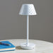 Paolo Table Lamp - White / 5.1 x 13.4" / 13cm x 34cm - Level Decor