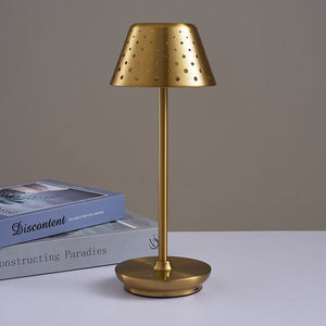 Paolo Table Lamp - Gold / 5.1 x 13.4" / 13cm x 34cm - Level Decor