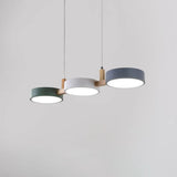Chroma Glow Pendant Light - Grey White Green - Level Decor