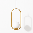 Crepon Pendant Light