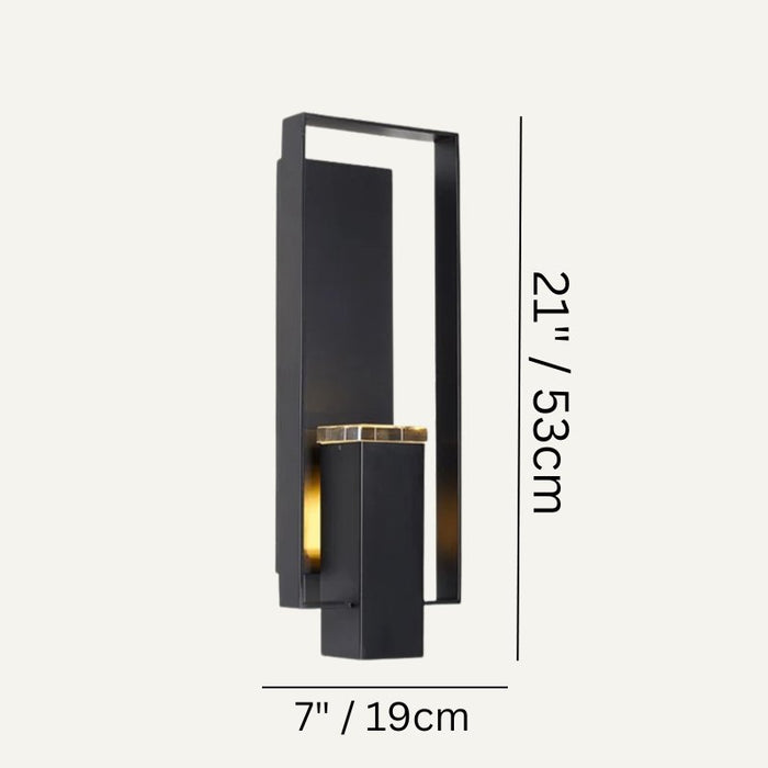 Rosso Wall Lamp - 7" x 21" / 19 x 53cm / 10W - Level Decor