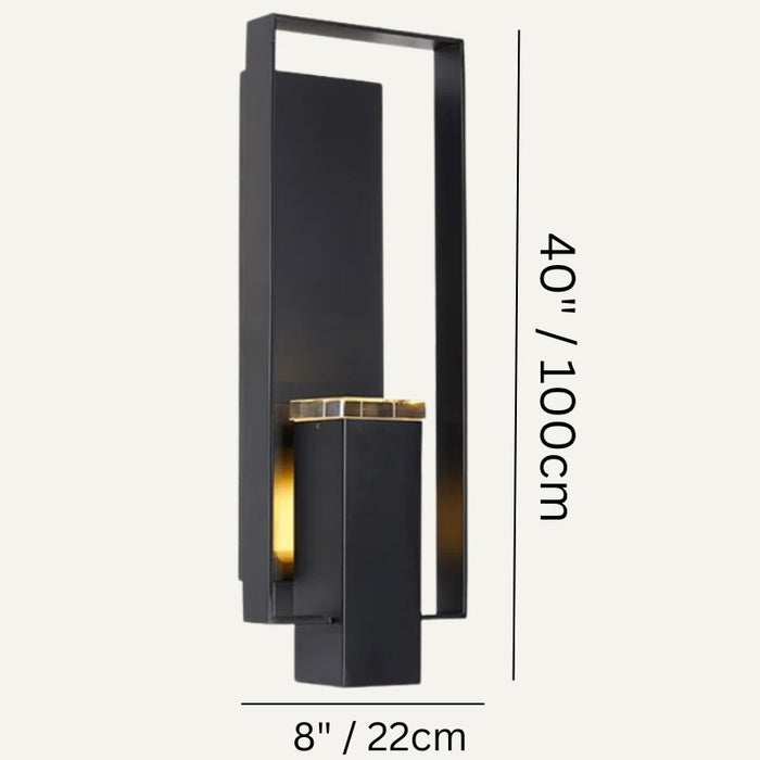 Rosso Wall Lamp - 8" x 40" / 22 x 100cm / 10W - Level Decor