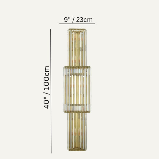 Serenity Wall Lamp - 9" x 40" / 23 x 100cm - Level Decor