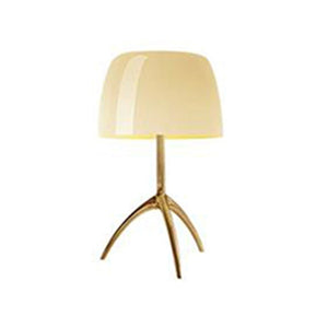 Maximilian Table Lamp - Copper and Cream / Small - 7.9" x 13.8" / 20cm x 35cm - Level Decor