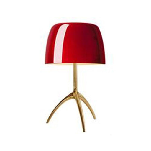 Maximilian Table Lamp - Copper and Red / Small - 7.9" x 13.8" / 20cm x 35cm - Level Decor