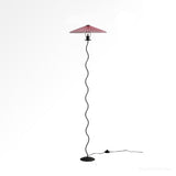 Serpentine Floor Lamp - Pink / 16.9" x 62.2" / 43cm x 158cm - Level Decor