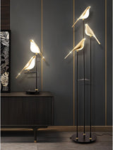 Satin Floor Lamp