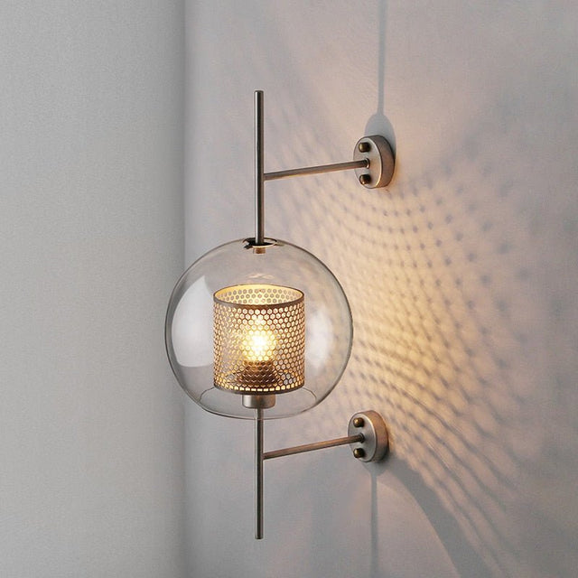 Théo Wall Lamp - B - 10.6" x 21.6" / 27cm x 55cm / Bronze - Level Decor