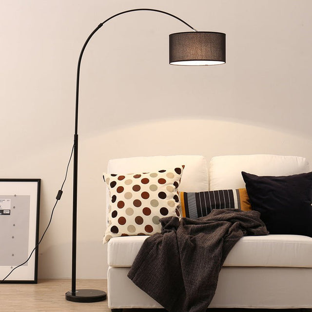 Torch Floor Lamp - Black / No Bulb / 10.2" x 72.8" / 26cm x 185cm - Level Decor