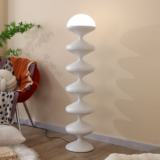 Spirale Floor Lamp - White / 9.8" x 47.6" / 25cm x 120cm - Level Decor