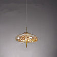 Nebula Pendant Light - C - Amber - 3.5" x 7.9" / 9cm x 20cm / Cold White - Level Decor
