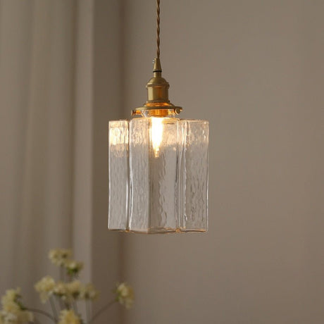 Helada Pendant Light - Vertical Cuboid - 6.5" x 4.7" / 16.5cm x 12cm / Cold White - Level Decor