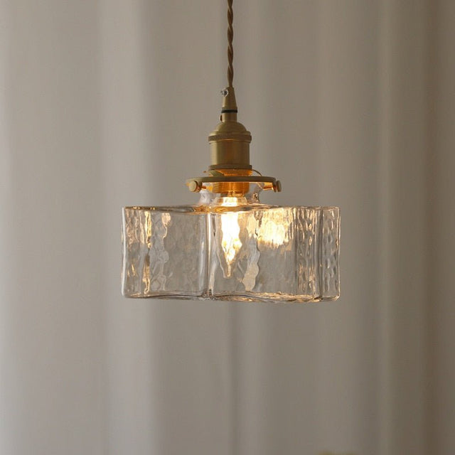 Helada Pendant Light - Horizontal Cuboid - 7.1" x 3.1" / 18cm x 8cm / Cold White - Level Decor
