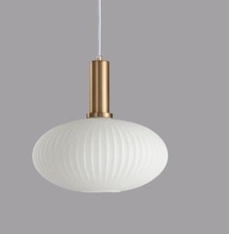 Ivanka Pendant Light - White - 11.8" x 11" - 30cm x 28cm - Level Decor