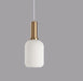 Ivanka Pendant Light - White - 5" x 12.6" - 13cm x 32cm - Level Decor