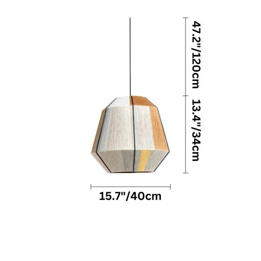 BaliSeren Pendant Light - 13.4" x 15.7" / 34 x 40cm / B - Level Decor