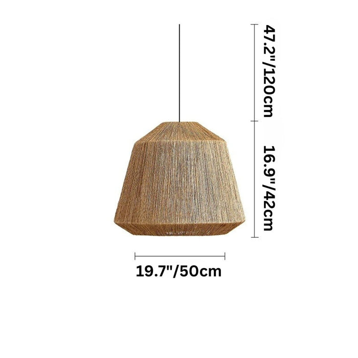 BaliSeren Pendant Light - 16.9" x 19.7" / 42 x 50cm / A - Level Decor