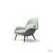 Designer Nordic Single Lounge Sofa Chair - Sea Green - Level Decor