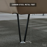 Jayden Italian Minimalist Leather Bed - Level Decor