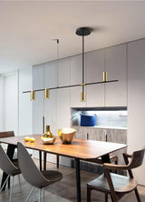 Gold/Black Modern Chandelier Lamp - Level Decor