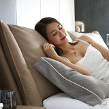 Jayden Italian Minimalist Leather Bed - Level Decor