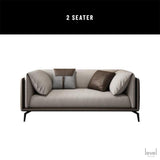 Serena Modern Sofa - 2-SEATER - Level Decor